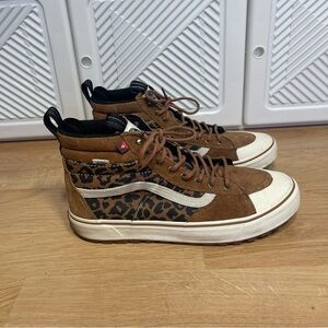 Vans men’s 13 high top cheetah sneaker